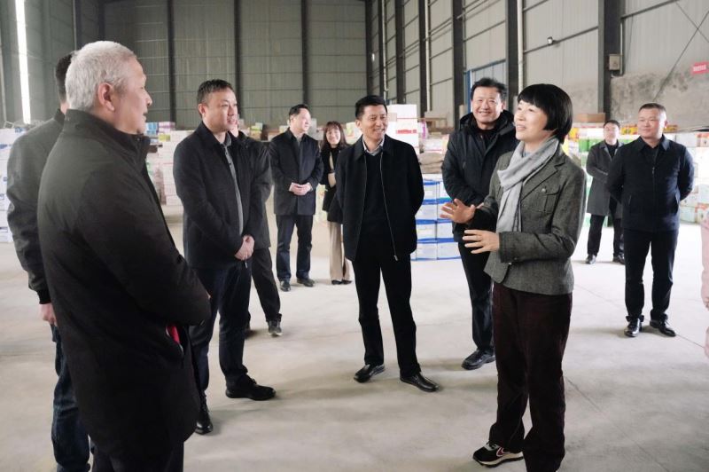 卢小青副省长到江粮集团产业化合作高安项目调研